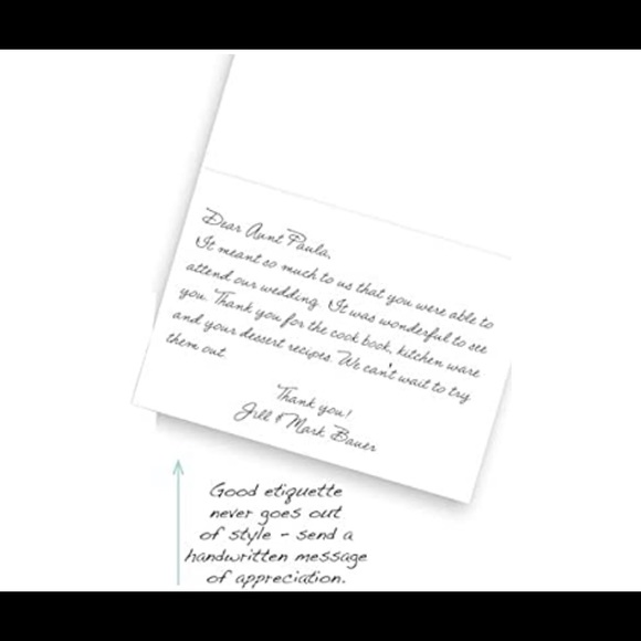 Hortense B Hewitt Country Blossom Thank You Cards - Picture 2 of 6